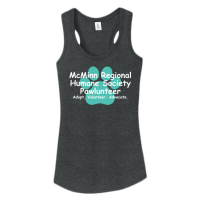 Racerback Tank - Teal Pawlunteer  Thumbnail