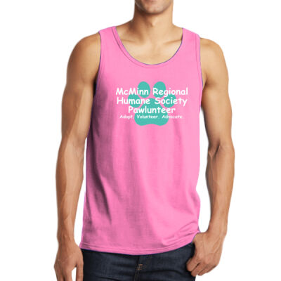 Concert Tank - Unisex Fit Teal Pawlunteer Thumbnail